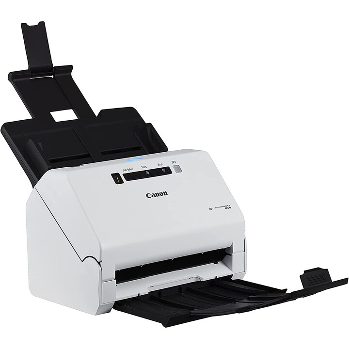 Scanner de documentos Canon imageFORMULA R40 (A4, cartões de visita, 600dpi, duplex, USB 2.0)