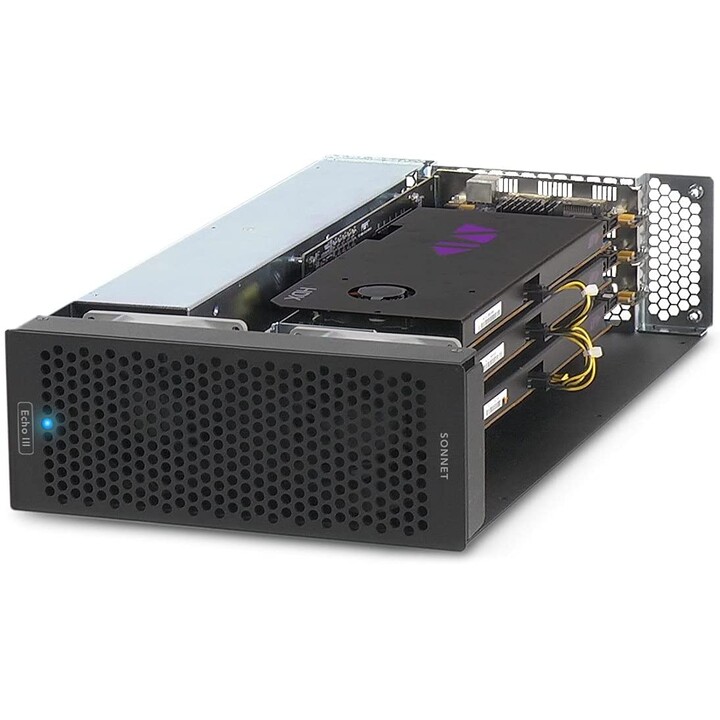 Echo III Rackmount 3 slots Thunderbolt 3 para sistema de expansão de placa PCIe