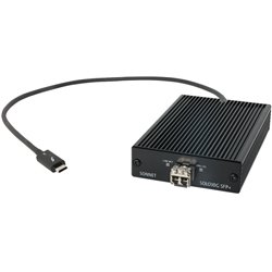 Adaptador Solo 10G Thunderbolt 3 a SFP + 10 Gigabit Ethernet (SFP + [SR] incluido) * Nuevo