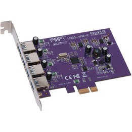 Tarjeta PCIe Allegro USB-A 3.2 Gen 1 (4 puertos)