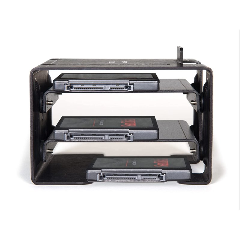 Fusion Flex J3i - Système de montage à 3 disques pour Mac Pro 2019 - Ajoutez vos propres disques SATA