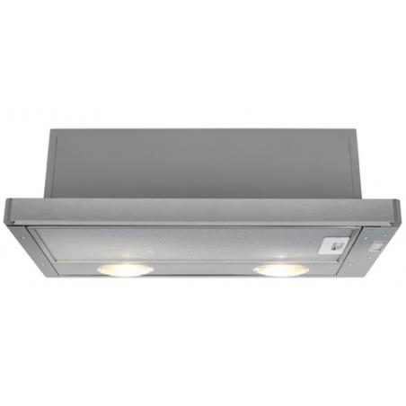 Beko HNT61210X campana 280 m³/h Semintegrada (extraíble) Acero inoxidable - Imagen 1