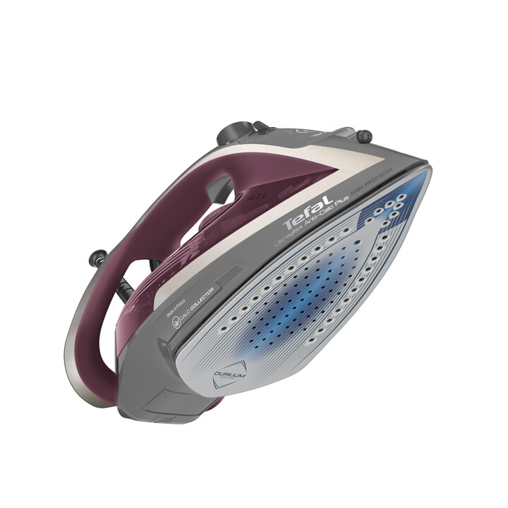 Tefal Ultragliss Anti-Calc Plus FV6840E0 plancha Plancha a vapor 2800 W Púrpura, Plata