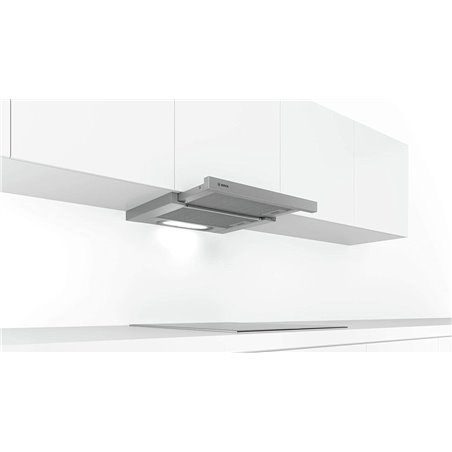 Bosch Serie 4 DFT63AC50 campana 360 m³/h Semintegrada (extraíble) Plata D
