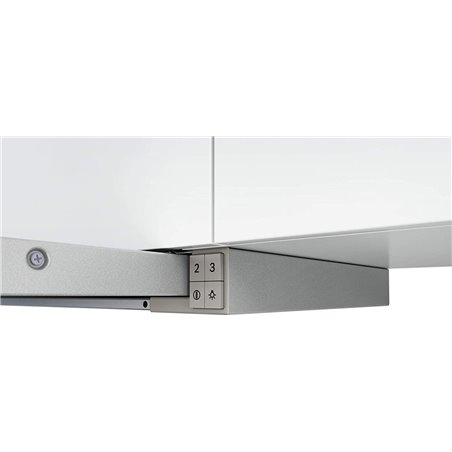 Bosch Serie 4 DFT63AC50 campana 360 m³/h Semintegrada (extraíble) Plata D