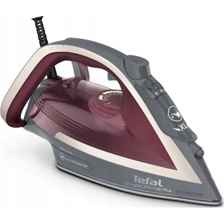 Tefal Ultragliss Anti-Calc Plus FV6840E0 fer à repasser Fer à vapeur 2800 W Violet, Argent