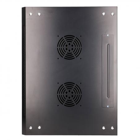 Extralink EX.7263 armario rack 12U Bastidor de pared Negro - Imagen 6