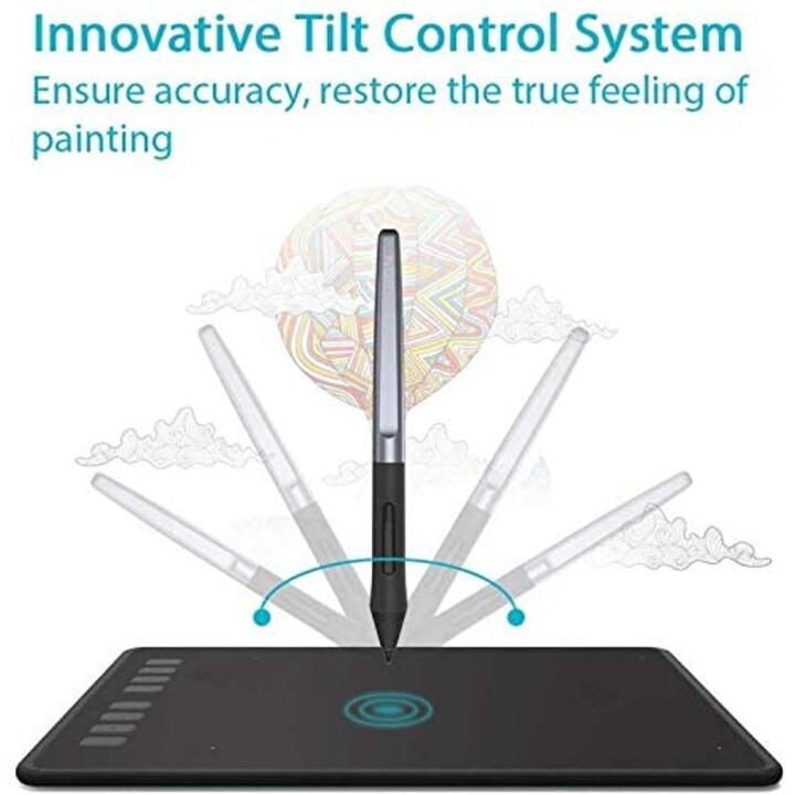 Huion Graphic Tablet Inspiroy H950P Usb Black