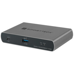 Sonnet Echo 5 hub Thunderbolt 4 argento/nero