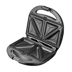 Adler AD 3040 sandwichera 1200 W Negro, Gris - Imagen 1