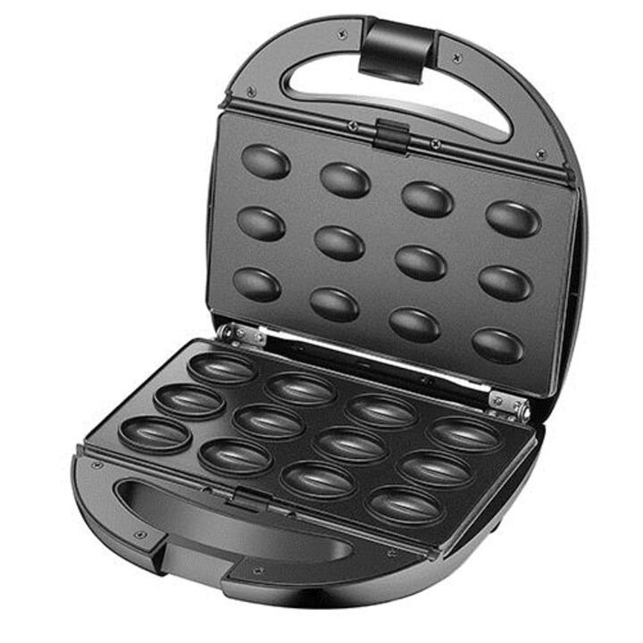 Adler AD 3040 gaufrier et appareil à croque-monsieur 1200 W Noir, Gris