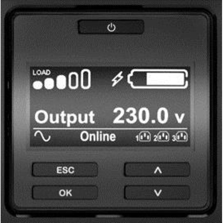 APC SRT1000RMXLI Unterbrechungsfreie Stromversorgung (USV) Doppelwandler (Online) 1 kVA 1000 W
