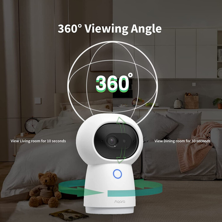 Aqara Hub G3 2K Überwachungskamerafürden Innenbereich Weiß