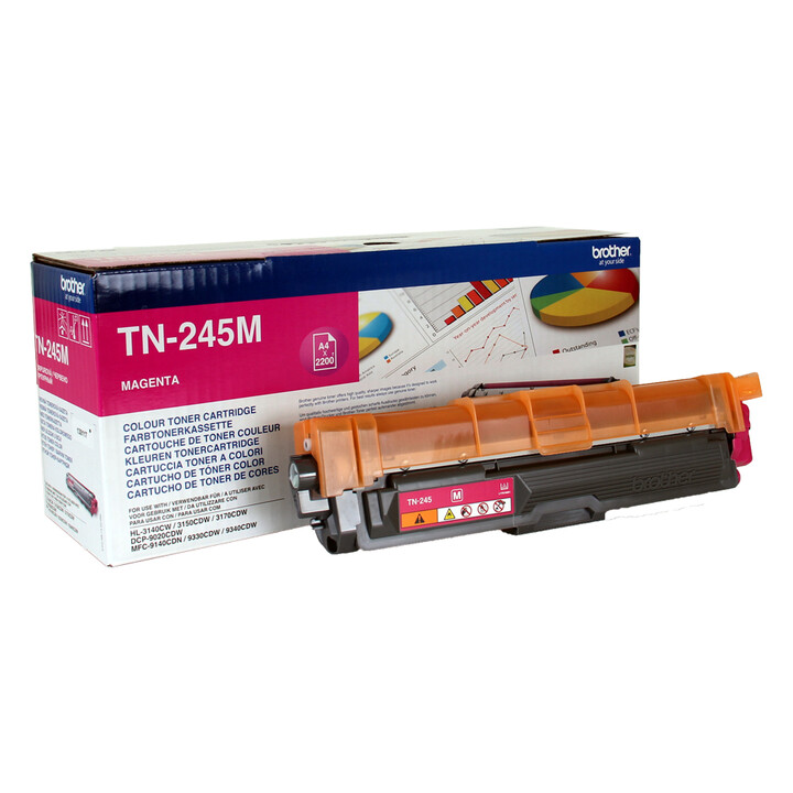 Cartucho de toner Magenta Original Brother TN-245M 1 peça (s)