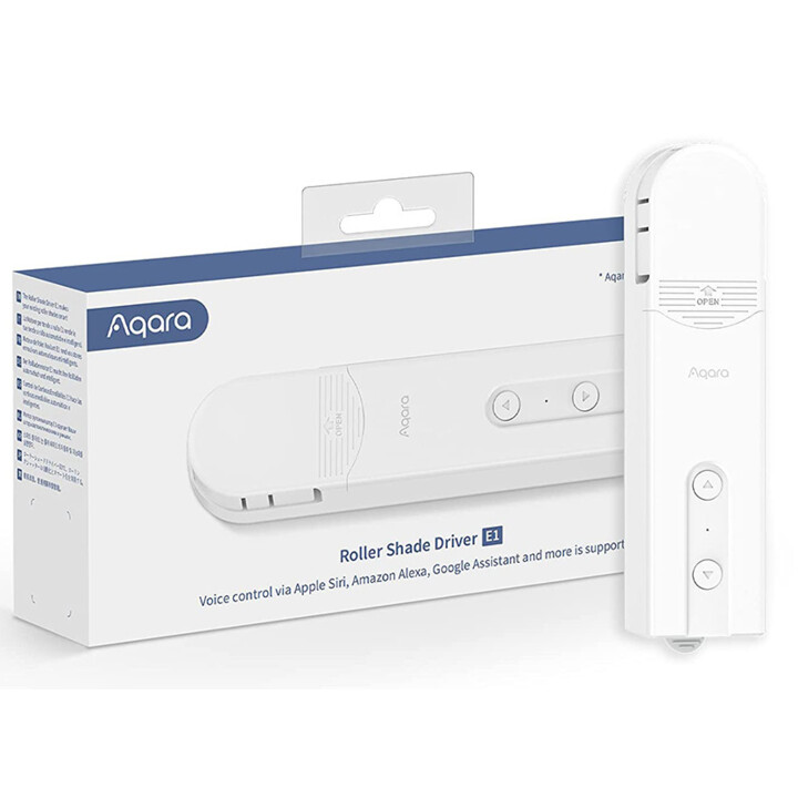 AQARA E1 retrofit roller shade controller Zigbee 3.0 white