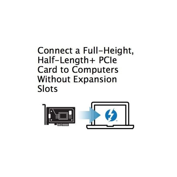 Chassis di espansione Echo Express SE I Thunderbolt 3-to-PCIe (uno slot)