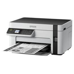 Epson EcoTank ET-M2120 Tintenstrahl-Multifunktionsdrucker s/w (A4, Drucken, Kopieren, Scannen, USB, WLAN)