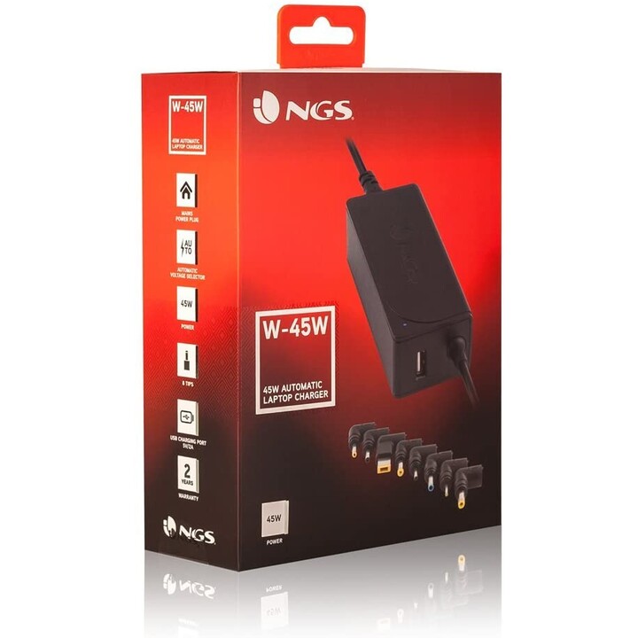 CARREGADOR AUTOMÁTICO NGS W-45W