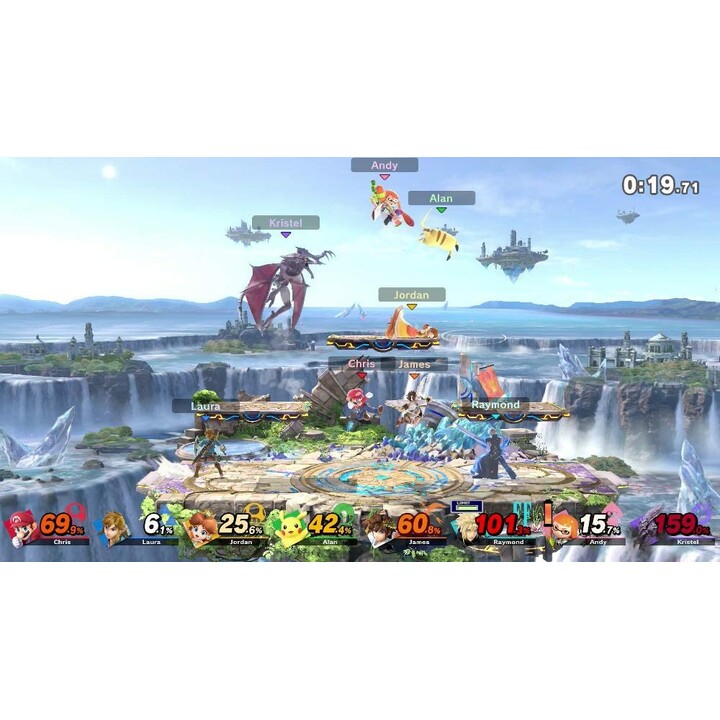 NINTENDO GAME SWITCH SUPER SAMSH BROS EAP