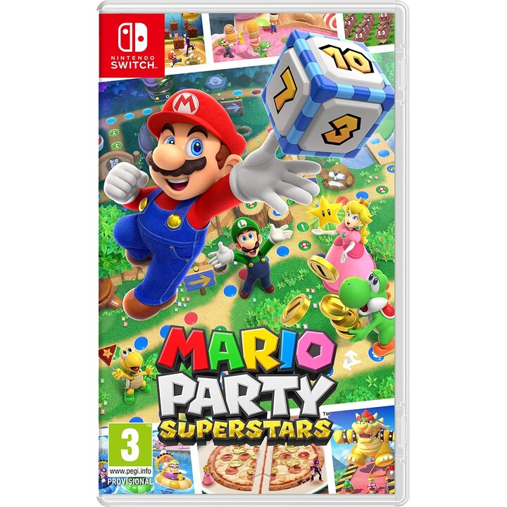 SUPERSTARS DE LA FÊTE MARIO DU JEU NINTENDO