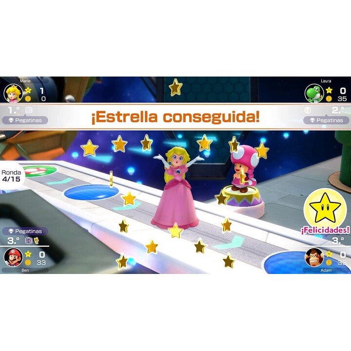 SUPERSTARS DE LA FÊTE MARIO DU JEU NINTENDO