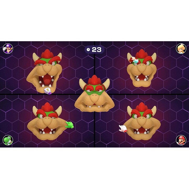 SUPERSTARS DE LA FÊTE MARIO DU JEU NINTENDO