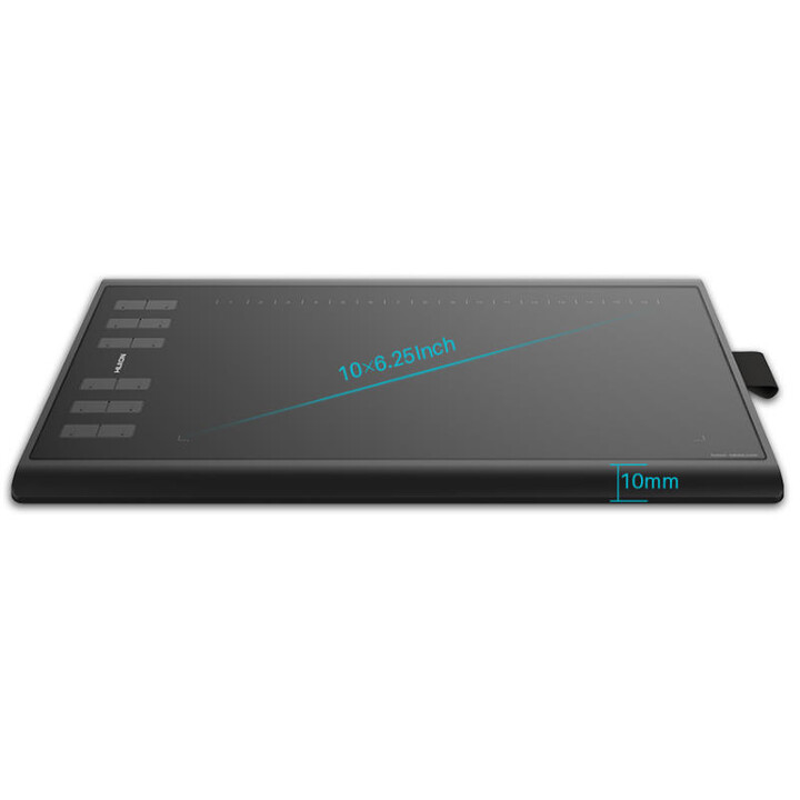Huion H1060P Tablet Digitalizzatore Nero