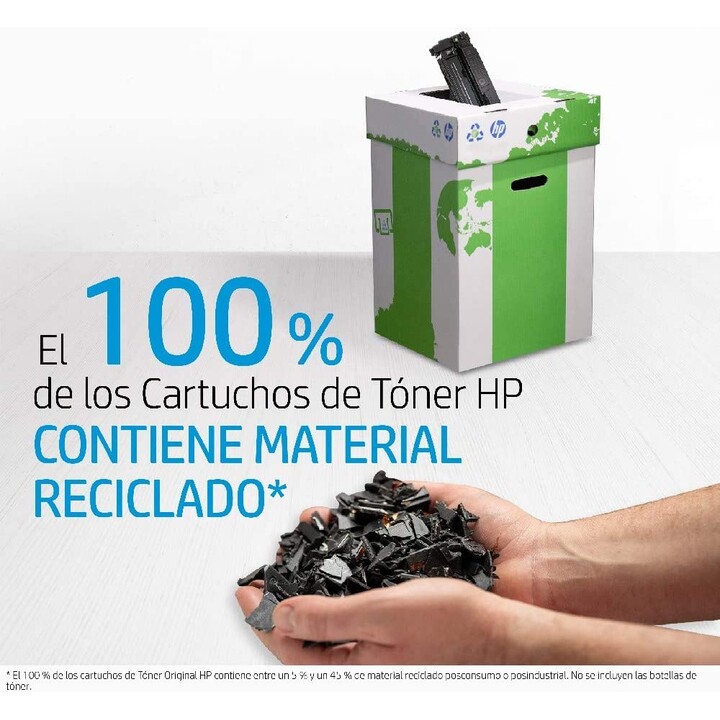 Tóner original HP 508X negro de alta capacidad de 12.500 páginas (CF360X)