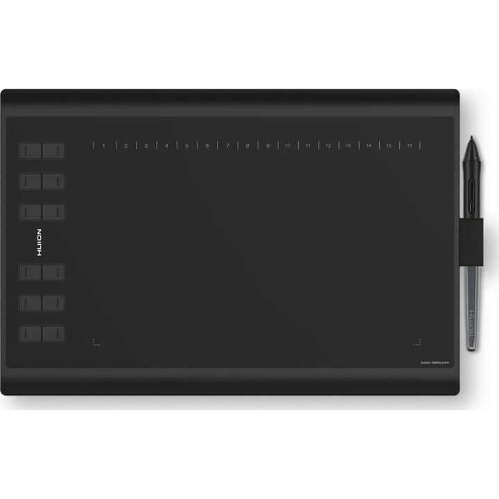 Huion H1060P Digitizer Tablet Black