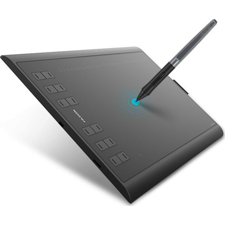 Huion H1060P Grafiktablett Schwarz