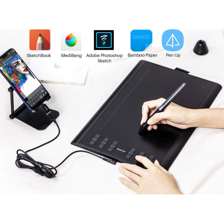 Huion H1060P Digitizer Tablet Black