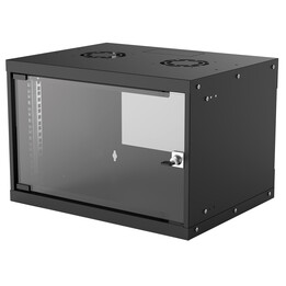 Intellinet 714143 6U Armário de rack Wall Frame Preto