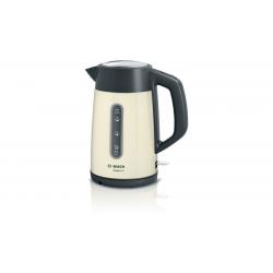 Bosch TWK4P437 tetera eléctrica 1,7 L 2400 W Beige, Negro - Imagen 1