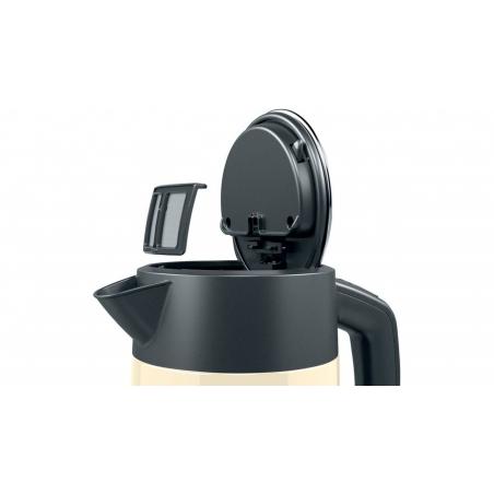 Bosch TWK4P437 tetera eléctrica 1,7 L 2400 W Beige, Negro - Imagen 4