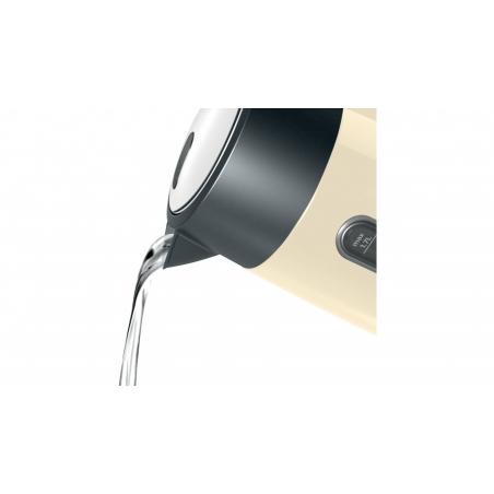 Bosch TWK4P437 tetera eléctrica 1,7 L 2400 W Beige, Negro - Imagen 6