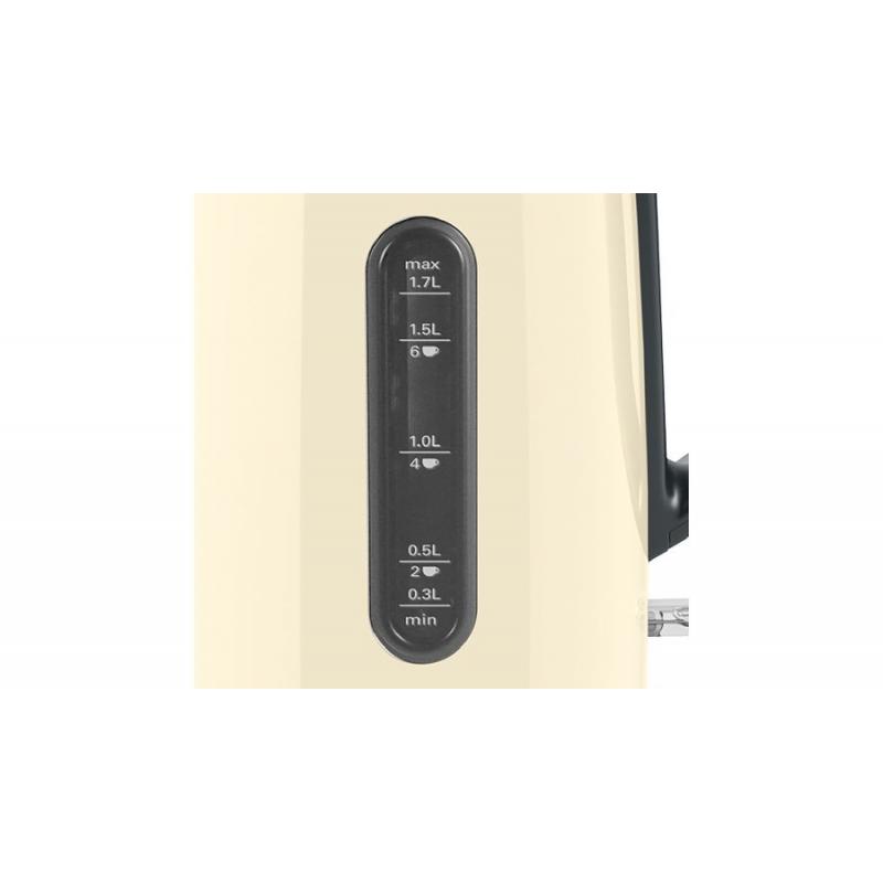 Bosch TWK4P437 tetera eléctrica 1,7 L 2400 W Beige, Negro - Imagen 8