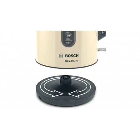 Bosch TWK4P437 tetera eléctrica 1,7 L 2400 W Beige, Negro - Imagen 9
