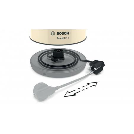 Bosch TWK4P437 tetera eléctrica 1,7 L 2400 W Beige, Negro - Imagen 11