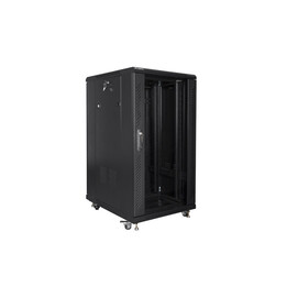 Lanberg Free Standing 19 " Rack Cupboard 22U 600X800 Black