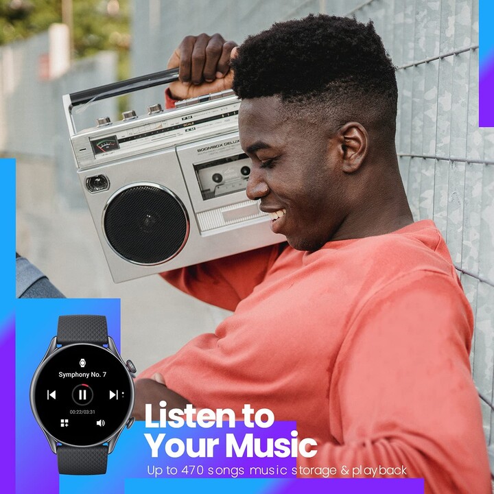 Amazfit GTR 3 Pro 46mm Nero