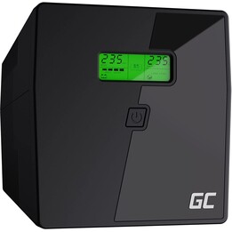 Green Cell UPS08 sistema de alimentación ininterrumpida (UPS) Línea interactiva 1000 VA 700 W 4 salidas AC