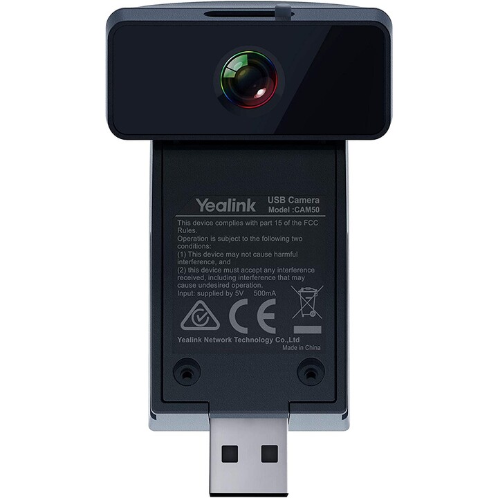 Yealink CAM50 Videokonferenzkamera 2 MP Schwarz 1280 x 720 Pixel 30 fps
