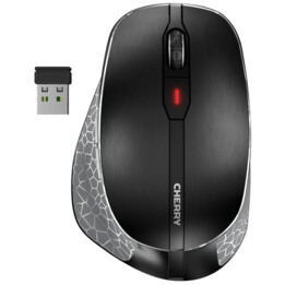 CHERRY MW 8C Ergo mouse (inalámbrico, negro)