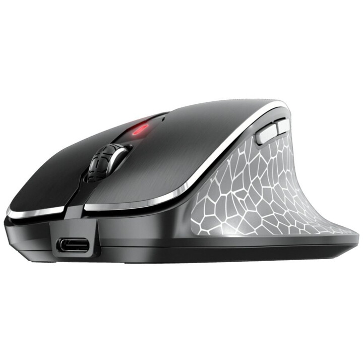 CHERRY MW 8C Mouse ergonomico (senza fili, nero)