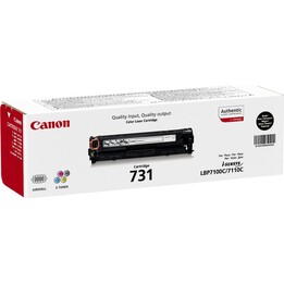 Toner Original Canon 731BK preto 1.400 páginas (6272B002)