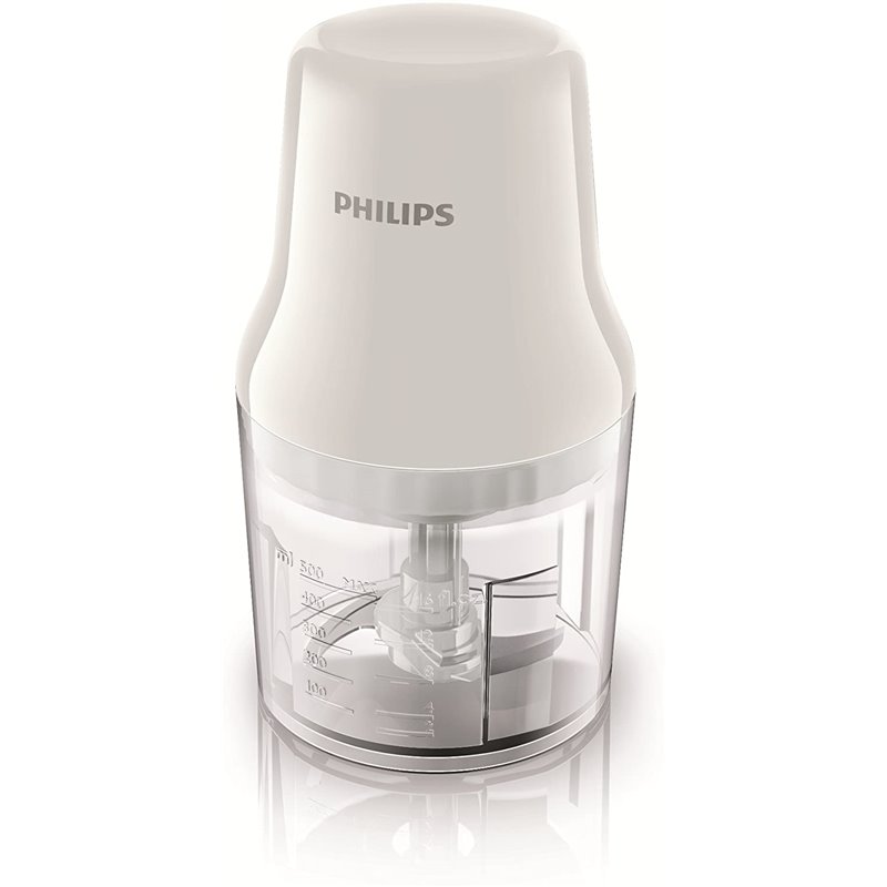 Philips Daily Collection Picadora 450 W con recipiente de plástico de 0,7 l y 2 cuchillas