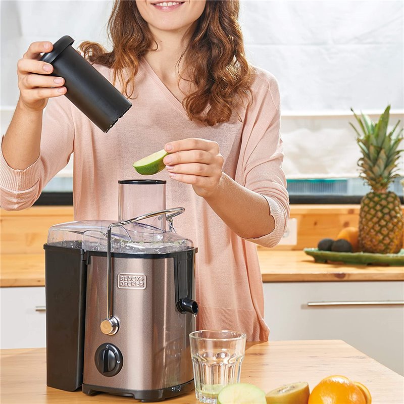 Espremedor Black &amp; Decker BXJE600E Aço inoxidável 600 W