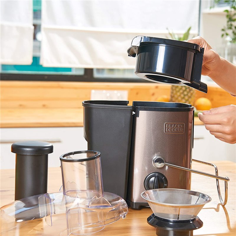 Espremedor Black &amp; Decker BXJE600E Aço inoxidável 600 W