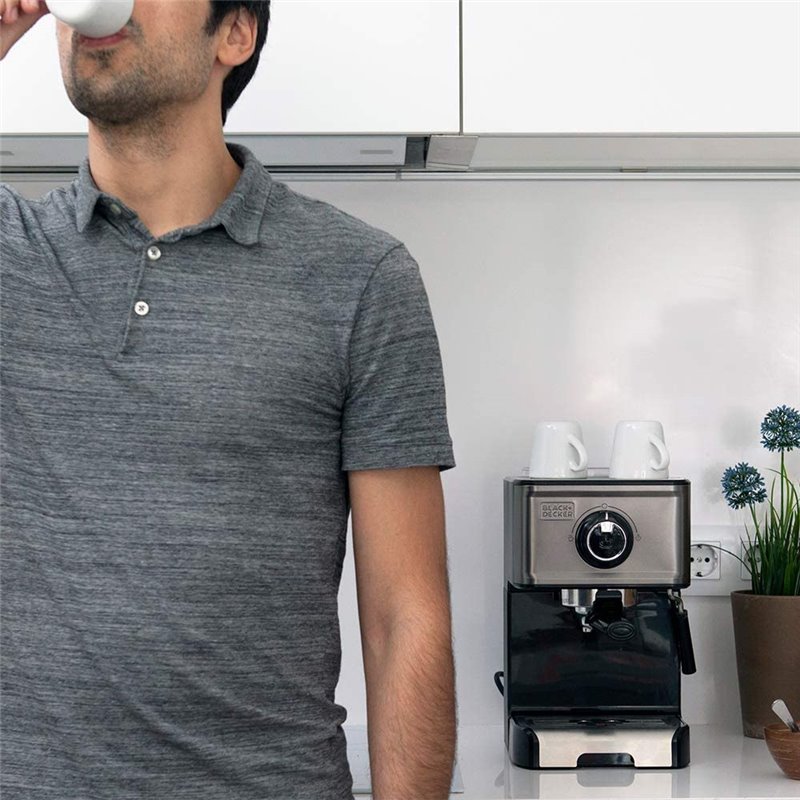 Black & Decker BXCO1200E cafetera eléctrica Máquina espresso 1,2 L Manual