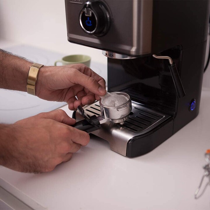 Black & Decker BXCO1200E Espressomaschine silber